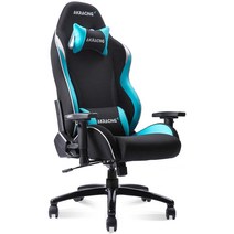 AKRacing 대용 게이밍 의자 책상 의자 학습 의자 SKY BLUE 스카이블루 Pinon 피논 저신장 145㎝~165㎝ 어린이용 재택 리모트 3년 보증