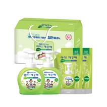 Lion 아이깨끗해 선물세트 본품 2입 + 리필 2입