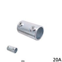 다용도 파이프클램프 20A 26.9MM 실버 파이프홀더 크램프, 1개