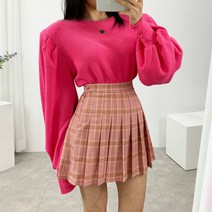 어멜리스 여성용 데이데이 체크 테니스 스커트 (3color)