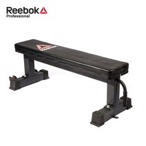 [리복] 프로패셔널 평벤치 / 헬스 홈트 플랫벤치 (RSBE-10232), 단품