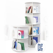 회전책장 어린이책장 프리미엄 DIY책장 2단 4단