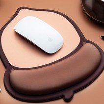 스포트라이트 도토리 손목보호 마우스패드 손목받침대