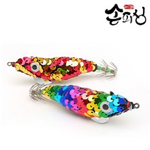 손피싱 수평 스팽글 에기/왕눈이 문어 갑오징어 쭈꾸미 채비, 수평SPG 085-골드