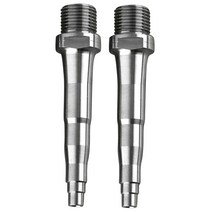 SpeedPlay 제로 X1 X2 및 경량에 대한 2 개 동작 78MM 티타늄 자전거 페달 스핀들 맞추기, 보여진 바와 같이, 하나, 한개옵션0