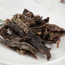 비만강아지용 저지방 수제간식 말고기 육포 / 균형 기호 원재료 놀이 훈련