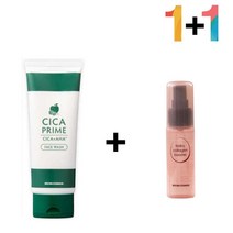 살리실산 약산성 클렌져 CICA 아침 쌀겨 얼굴개기름 병풀잎수 진정 폼 클렌징 바하세안제 시카, 쿠팡1 시카프라임폼 1개_케어나이트크림 1개, 쿠팡1 본상품선택