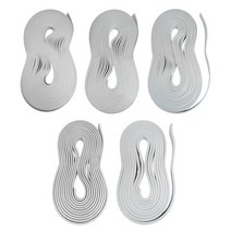 유리 받침용 고무바 모음 유리 깨짐 충격 방지 높이 조절 셋팅 블럭 고무, 유리받침용 고무바 - 5t