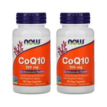 1+1 나우푸드 산사나무 열매 코큐10 CoQ10 코엔자임 큐텐 q10 100mg 90캡슐, 1개, 기본