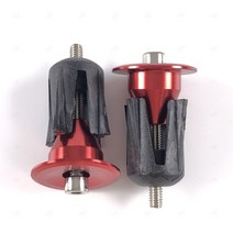 자전거 바엔드마개 핸들바 캡 그립 마개 바엔드캡 바엔드 뚜껑 핸들바마개 플러그 핸들바캡 부속 MTB 로드 픽시 2P 레드