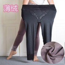여성 빅사이즈 봄 가을 얇은내복 빅사이즈벨벳 따뜻한하의내복 어르신내복 5XL까지