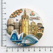 스페인 냉장고 자석 톨레도 라 카텔드라 성당, Valencia