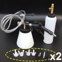 브레이크오일 교환기 브레이크액교환 1l 0.75l 용량 브레이크 블리더 펌핑 유체 펌프 키트 오일 퍼지 탱크 튜브 수리 도구 트럭, 세트 b