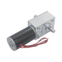 웜기어 감속기 모터 더블 샤프트 31ZY 영구 자석 DC 터빈 웜 기어 모터 12v24V 커튼 기계 빌보드, 01 7rmp_01 12V