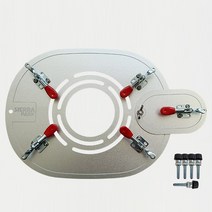3초쿨 텐트 홀잭 연통 스텐 커버 타프 타공, 내경(9.2cm), 내경(9.2cm)
