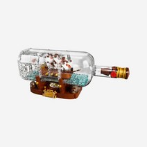 (정식매장판) 레고 병 속의 배