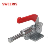 토글클램프 SWEERIS 1 개 GH-36060 토글 클램프 퀵 릴리스 푸시 풀 액션 수직/수평 형 손 도구 목공용, 01 36010
