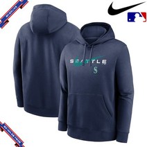 [미국정품] 나이키 MLB 시애틀 매리너스 Big & Tall Over Arch Pullover Hoodie - Navy 890242