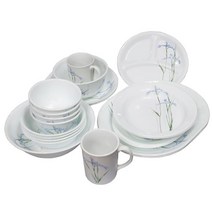 코렐 난초 4인 홈세트 21P 식기 그릇 세트