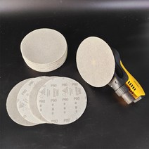 6 인치 메쉬 샌딩 디스크 150mm 후크 및 루프 먼지가 없는 자동차 궤도 로터 연마 사포 막힘 방지 80 ~ 400, 01 P80_01 20PCS 6 INCH