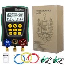 디지털 매니 폴드 게이지 TESTO 549/550 냉매 매니폴드 세트 용 냉동 공기 압력 클램프 프로브 도구 2 개, CHINA C