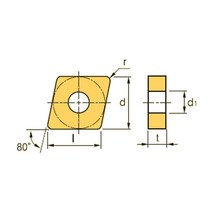 KORLOY 100 오리지널 CNMG GR NC3030 터닝 도구 인서트 품질 선반 개, 01 CNMG190608GR NC3030