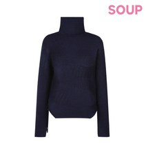 [SOUP] 터틀넥 슬릿 커프스 스웨터(SUCLK4K)