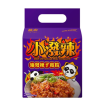 대만 마라 훠궈 알싸한 매운 고급 인스턴트 비빔 누들 봉지 라면 맛 3개입, 마라맛 쫄깃쫄깃 당면