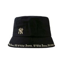 MLB 엠브로더리 로고 스포티 캐주얼 패션 햇 남녀공용벙거지