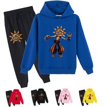 썬드롭 문드롭 프레디의피자가게 캐릭터 아동복 후드티+바지 남여공용 9색 옷세트 굿즈 도안B