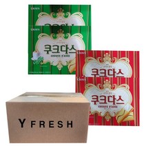 크라운 쿠크다스 커피 289g x2 + 쿠크다스 화이트 289g x2, 1set