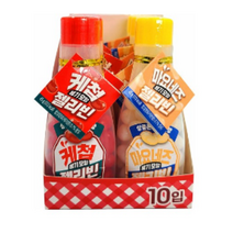 케첩 용기모양 젤리빈 45g x 5p + 마요네즈 용기 모양 젤리빈 45g x 5p, 4세트