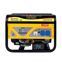 3KW 3.5KW 가솔린 발전기 220v 음소거 캠핑 차박 휴대, 3500W 수동 시동  다중 연료  220V
