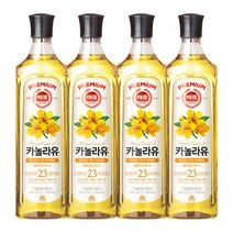 사조해표 사조 해바라기유 900ml x4병, 사조해표 카놀라유 900ml x4병 /