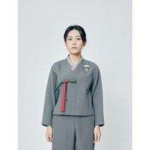 실크 고름 저고리
