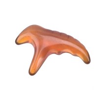 롱스틱괄사 밀랍 수지 마사지 콘 바늘 반사 요법 도구 발 어깨 등 목 포인트 스틱, 01 10x6.5cm