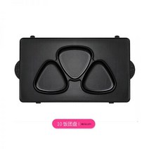 업소용 미니 틀 자동 전기 붕어빵기계 가정용 10구 2구 f鲷鱼烧模具蛋卷烤盘三明治无言早餐机凯伍德650适用华夫饼模具, 日式饭团烤盘 一套两片