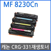 캐논 MF628CWZ 재생토너 선명한출력 CRG-331, 검정, 1