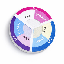 음료 약물 검사 스티커 GHB / KET / FLZ 3종 세