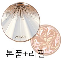 에이지투웨니스 에센스 커버팩트 HG 3세대 시즌5 오로라 골드 팩트 (홈쇼핑방송제품), 21호 오로라 +리필1