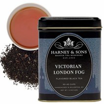 Harney & Sons 빅토리안 런던 포그 차 4온스, 4 Ounce (Pack of 1), Chai