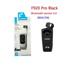 무선인이어 이어폰 블루투스 fineblue f920 pro 휴대용 ​​ bluetooth lotus with wire wireless clip on 헤드셋 핸즈프리 for, 오리지널 박스 그레이