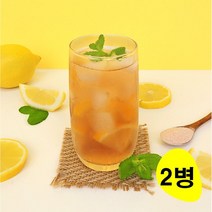콤부차 레몬 톡 발효콤부차 분말 가루 탄산수 레몬차 아이스 kombucha 발효음료 비타민c 홍차 효모 유산균 국내산 운동전후 수분보충 건강음료 톡톡쏘는 청량감, 2통(콤부차), 160G