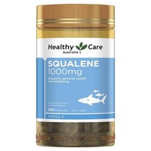 Healthy Care 헬씨케어 스쿠알렌 200정 Squalene 1000mg 200 Capsules, 1개, 1