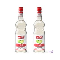 토스키 라임 시럽 1000ml x 2개