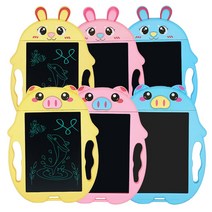 스마트 전자칠판 노트 메모 보드 그림패드동물, 동물전자패드 토끼블루