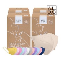 브랜드없음 [알도]에코슈브 새부리형 컬러 마스크(소형/키즈용) 30매입 4개(총120매), 베이비핑크, 베이비핑크