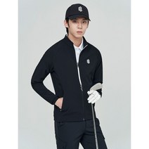 [빈폴골프] [NDL라인] 남성 블랙 저지 하이브리드 바람막이 (BJ2139M415)