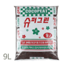 [우야플랜트샵] 슈퍼그린 무비상토 흙쟁이 코코칩, 9L