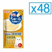 유산균 반려묘간식 고양이츄르 48개입 박스 장건강, 상세페이지 참조, 상세페이지 참조